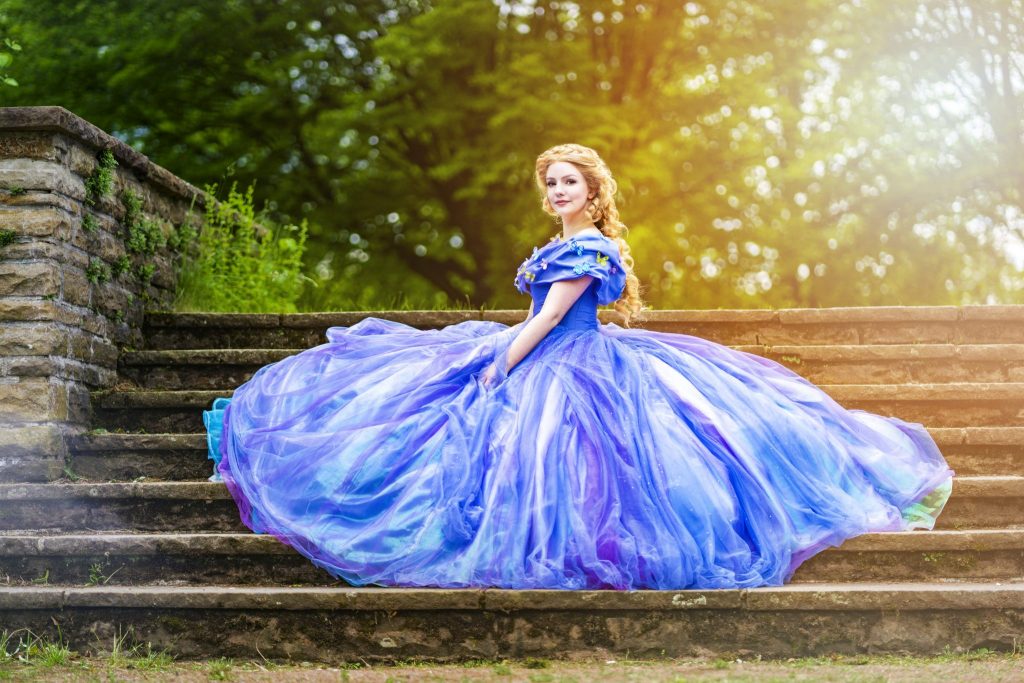 Cinderella cosplay kostuum